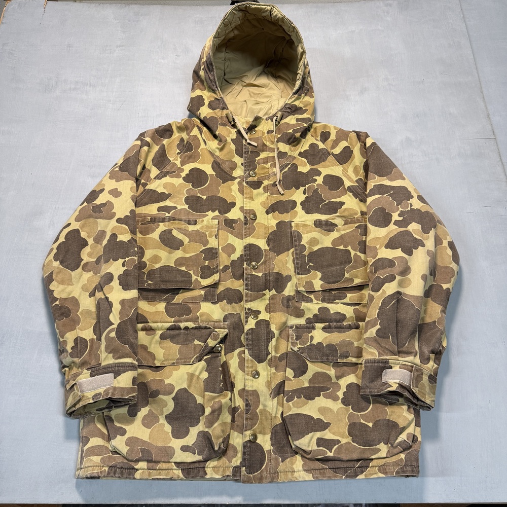 70s Columbia Duck Camo GORE-TEX Hooded Field Jacket